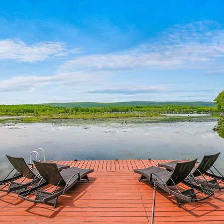 Lakefront A-Frame, Dock, Kayaks, Fire Place Lake Ariel 外观 照片